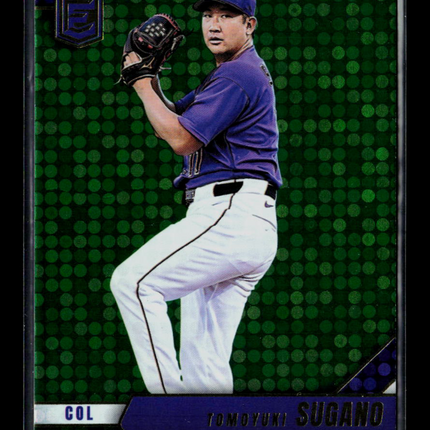2026 Panini Donruss Elite Baseball Tomoyuki Sugano #100 Green