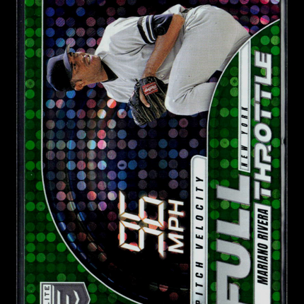 2026 Panini Donruss Elite Extra Edition Mariano Rivera #20 Green
