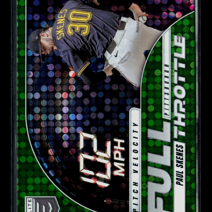 2026 Panini Donruss Elite Baseball Paul Skenes #9 Green