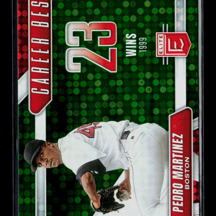 2026 Panini Donruss Elite Baseball Pedro Martinez #1 Green