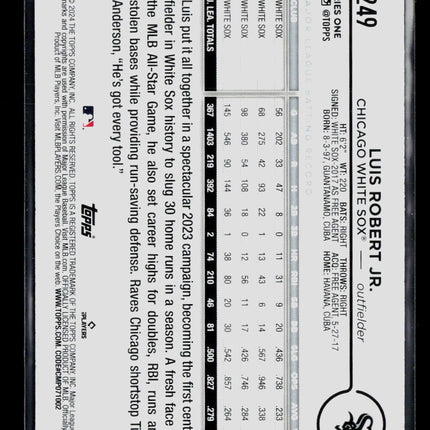 2024 Topps Luis Robert Jr. #249