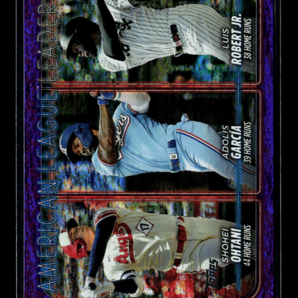 2024 Topps Series One Shohei Ohtani Luis Robert Jr #179 Purple Foil 517/799