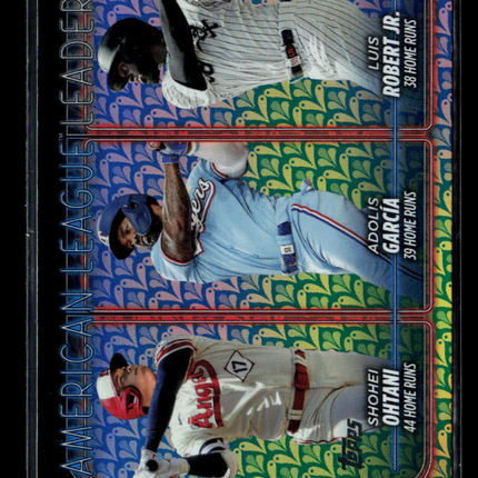 2024 Topps Series 1 Shohei Ohtani Luis Robert Jr. Adolis García #179 Easter Eggs