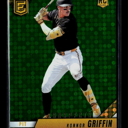2026 Panini Donruss Elite Baseball Konnor Griffin #165 Green RC