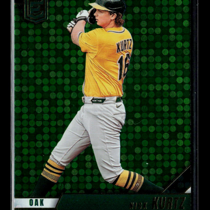 2026 Panini Donruss Elite Nick Kurtz #59 Green
