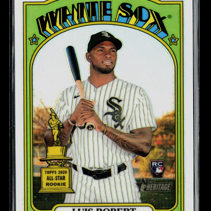 2021 Topps Heritage Luis Robert #33 Refractor RC