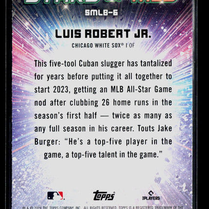 2024 Topps Luis Robert Jr. #SMLB-6