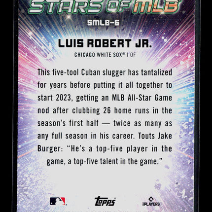 2024 Topps Luis Robert Jr. #SMLB-6 Stars of MLB