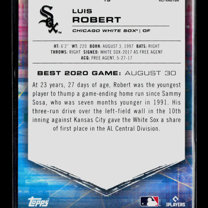 2021 Bowman's Best Luis Robert #19 Refractor