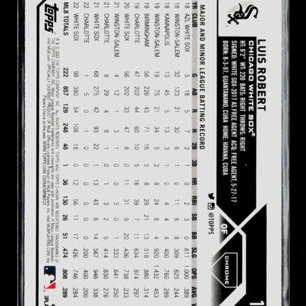 2023 Topps Chrome Luis Robert #125