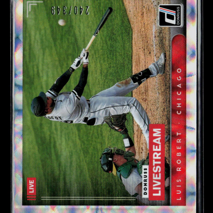 2021 Panini Donruss Luis Robert #LS2 240/349