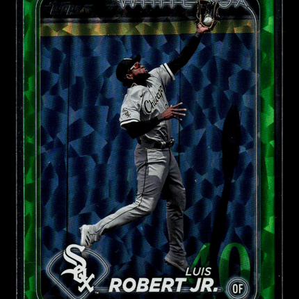 2024 Topps Series One Luis Robert Jr. #249 Green Crackle /499