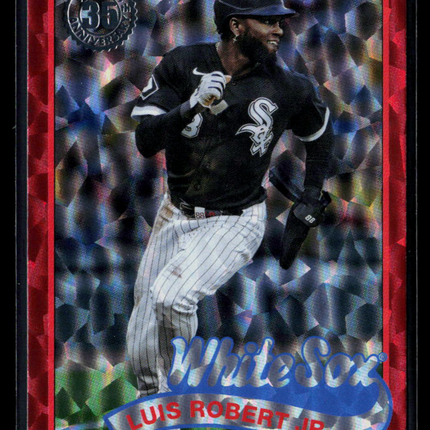 2024 Topps 1989 Topps Baseball Luis Robert Jr. #89B-6 Red Crackle /5