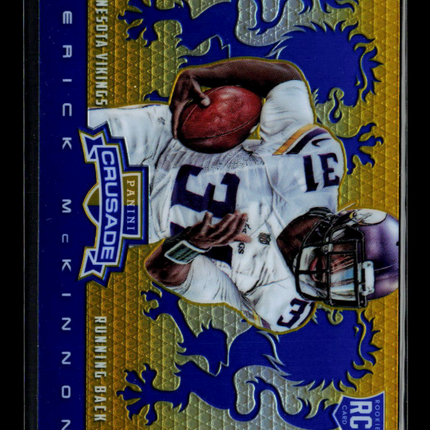 2014 Panini Rookies and Stars Crusade Jerick McKinnon #45 Gold RC