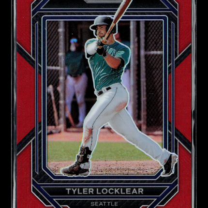 2023 Panini Prizm Baseball Tyler Locklear #25 Red 113/199