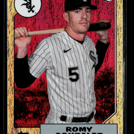 2022 Topps Archives Romy Gonzalez #260 Red Foil 10/50 RC