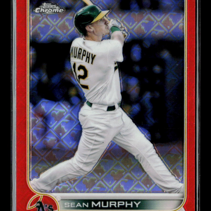 2022 Topps Chrome Sean Murphy #49 Orange LogoFractor /25