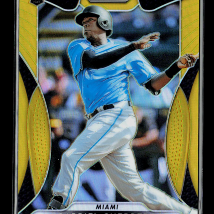2019 Panini Prizm Baseball Gabriel Guerrero #262 Gold RC /10