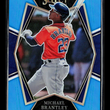 2022 Panini Select Michael Brantley #137 Light Blue Prizm /149