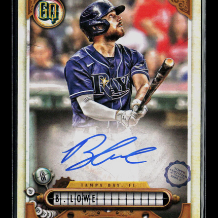 2022 Topps Gypsy Queen Brandon Lowe #GQA-BL Auto