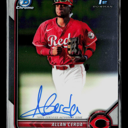 2022 Bowman Chrome Allan Cerda #CPA-AC Auto