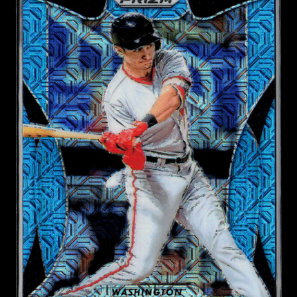 2019 Panini Prizm Baseball Trea Turner #132 Blue Mojo /399