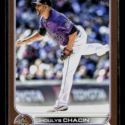 2022 Topps Update Series Jhoulys Chacin #US40 Gold /2022