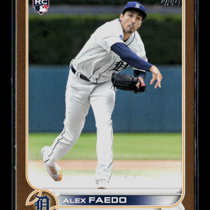 2022 Topps Update Series Alex Faedo #US64 Gold RC 0944/2022