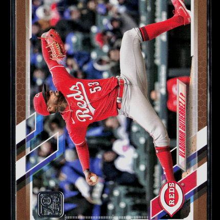 2021 Topps Update Series Vladimir Gutierrez #US285 Gold RC 1810/2021