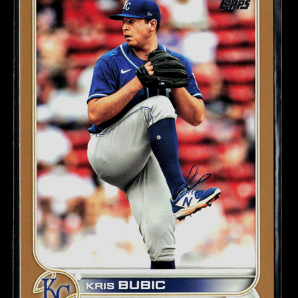 2022 Topps Kris Bubic #626 Gold /2022