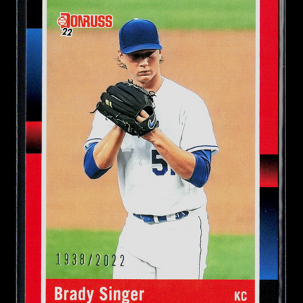 2022 Panini Donruss Brady Singer #232 1938/2022