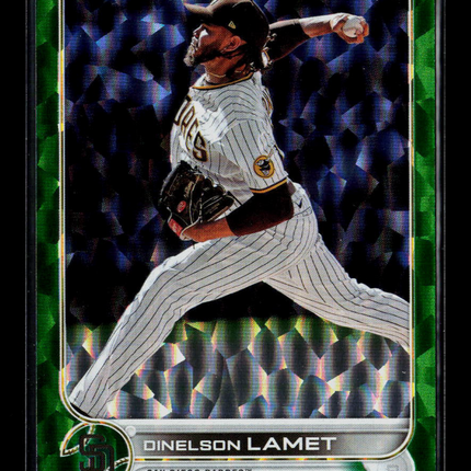 2022 Topps Update Series Dinelson Lamet #US18 Green Foilboard /499