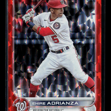 2022 Topps Update Series Ehire Adrianza #US269 Orange Foil /299