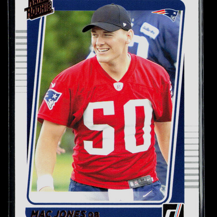 2021 Panini Donruss Mac Jones #255 Portrait