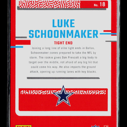 2023 Panini Donruss Luke Schoonmaker #18