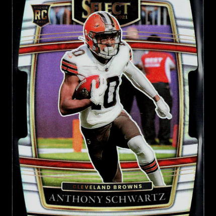 2022 Panini Select Football Anthony Schwartz #70 RC
