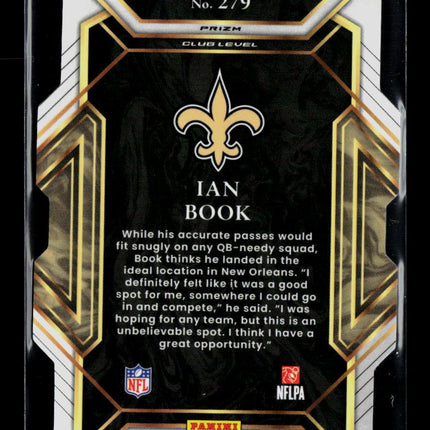 2022 Panini Select Ian Book #279 RC