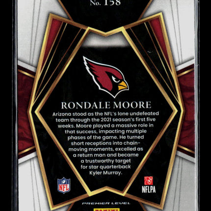 2022 Panini Select Football Rondale Moore #158 RC