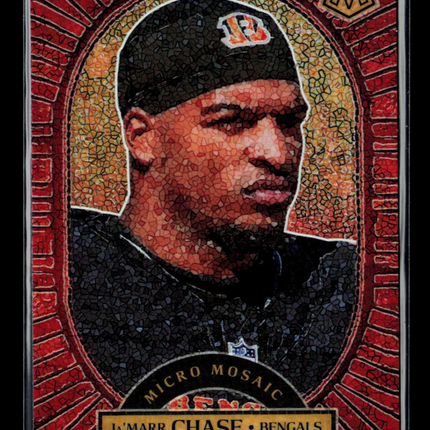 2025 Panini Mosaic Ja'Marr Chase #21 Micro Mosaic