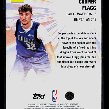 2025 Topps Cooper Flagg #PP-16 RC Power Players