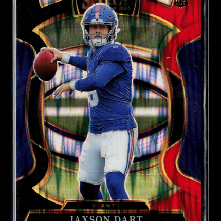 2026 Panini Select Jaxson Dart #93 RC Red Black Shock