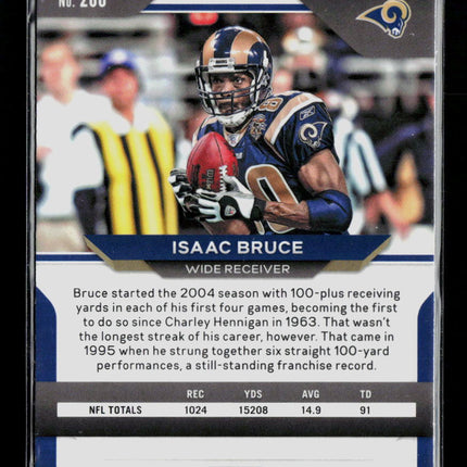 2020 Panini Prizm Isaac Bruce #280 Orange Disco