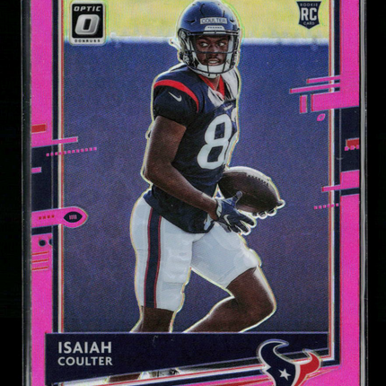 2020 Panini Donruss Optic Isaiah Coulter #132 Pink RC