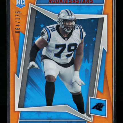 2022 Panini Rookies & Stars Football Ikem Ekwonu #171 Orange RC 064/175