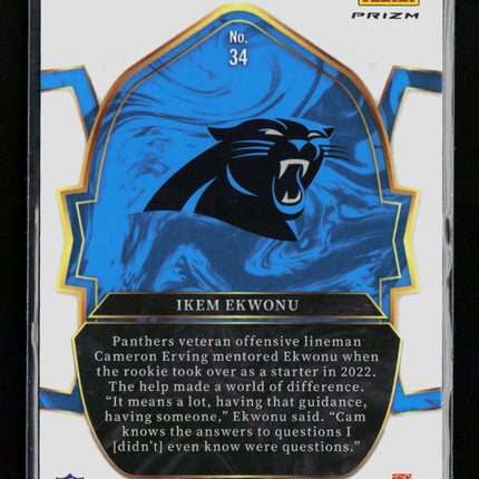 2023 Panini Select Ikem Ekwonu #34 RC Silver