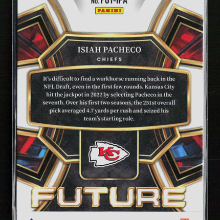 2024 Panini Select Football Isiah Pacheco #FUT-IPA