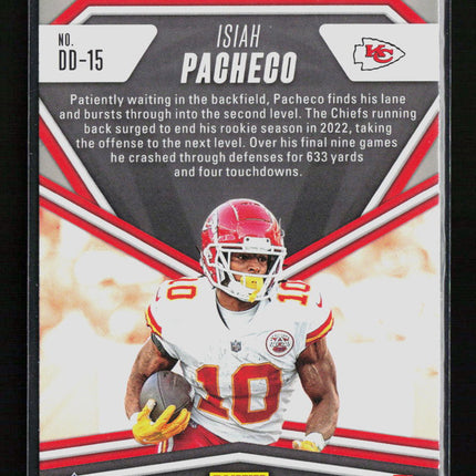 2023 Panini Absolute Football Isiah Pacheco #DD-15