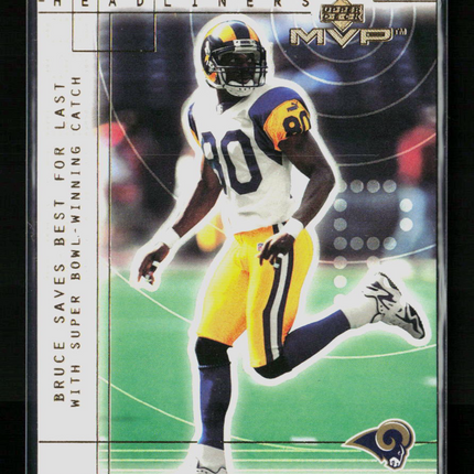 2000 Upper Deck MVP Isaac Bruce #H1