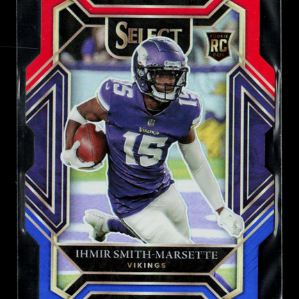 2022 Panini Select Ihmir Smith-Marsette #282 Red White Blue RC