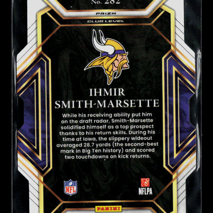 2022 Panini Select Ihmir Smith-Marsette #282 Red White Blue RC